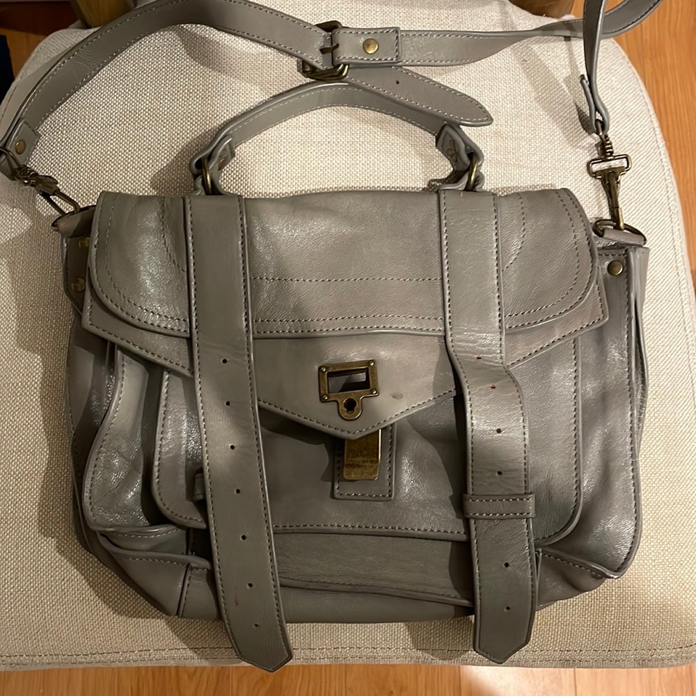 Proenza Schouler Grey Sachel